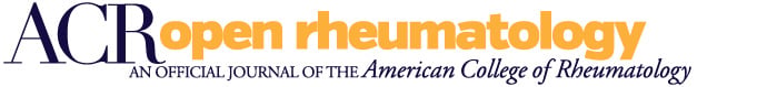 ACR Open Rheumatology